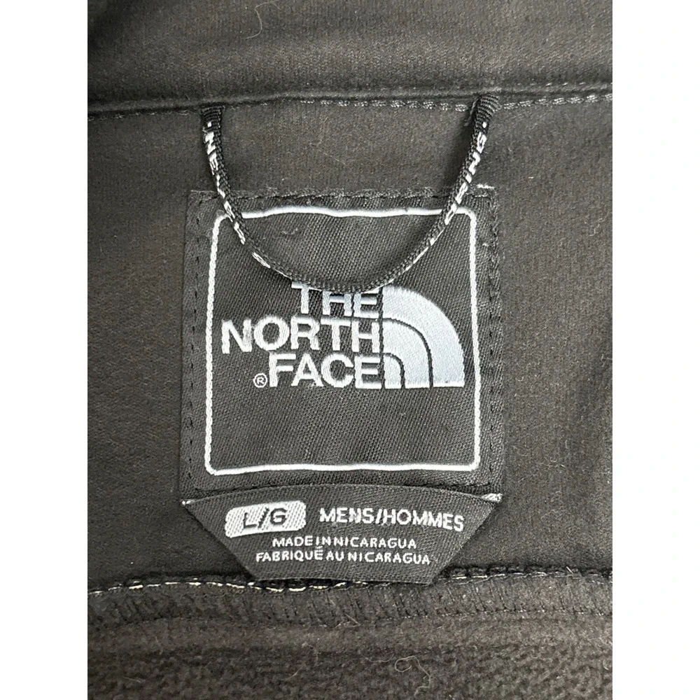 The North Face Men's Amvy T183 Black Apex Jacket Coat Full Zip Size‎ Large